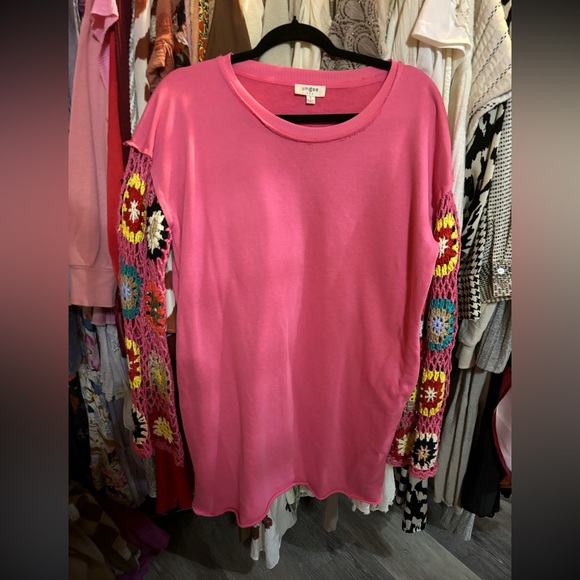 Crocheted Umgee Dress - Picture 3 of 3